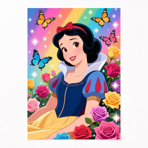 Poster principessa - poster, a4