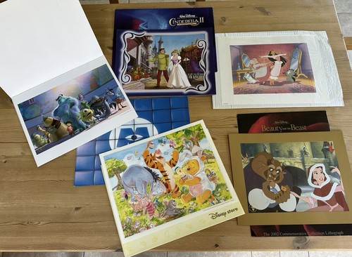 Disney store lithographs - disney,
