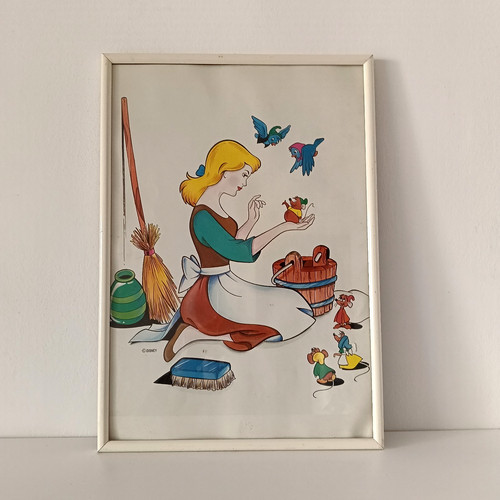 Poster vintage disney - poster,