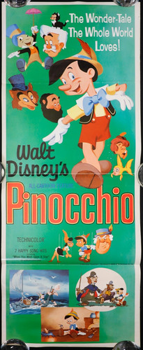 Pinocchio original insert - original,