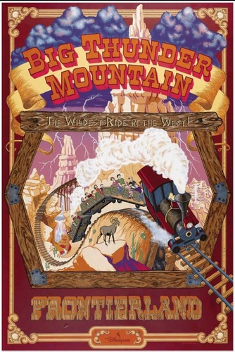 Disney attraction poster big - disney,