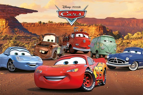 Poster cars disney - poster,