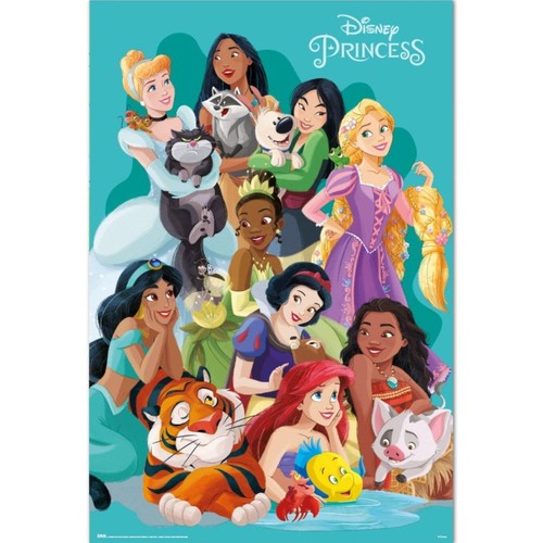 Maxi poster principesse - maxi,