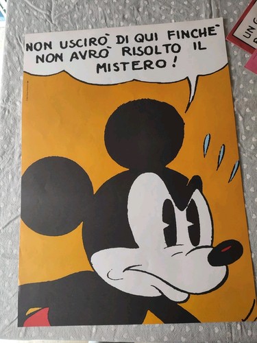 Poster manifesto topolino walt - poster,