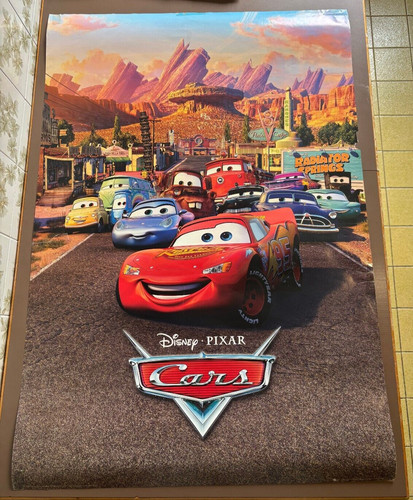Poster manifesto cars disney - manifesto,