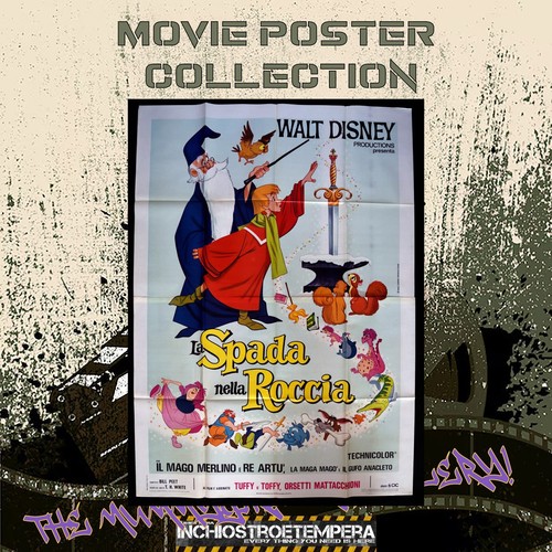 Disney spada nella roccia - spada,