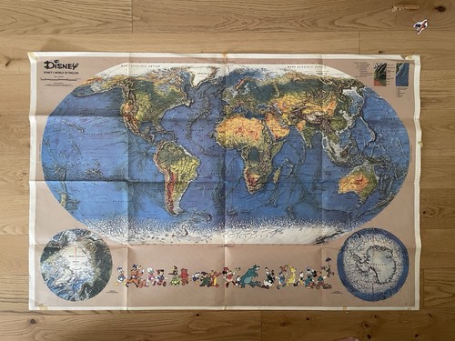 Raro poster disney s world - ,