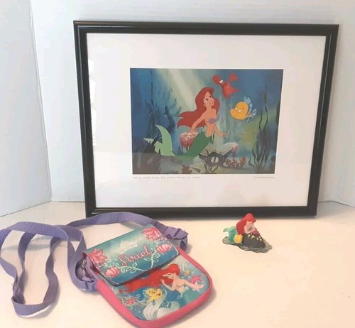 Disney art print ariel 11x15 - disney,