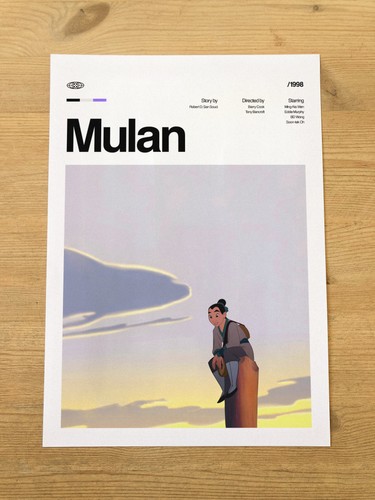 Poster mulan disney stampa - poster,