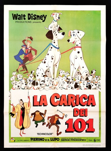 Carica dei 101 - dei, manifesto