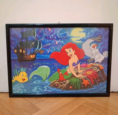 Quadro walt disney ariel - quadro,