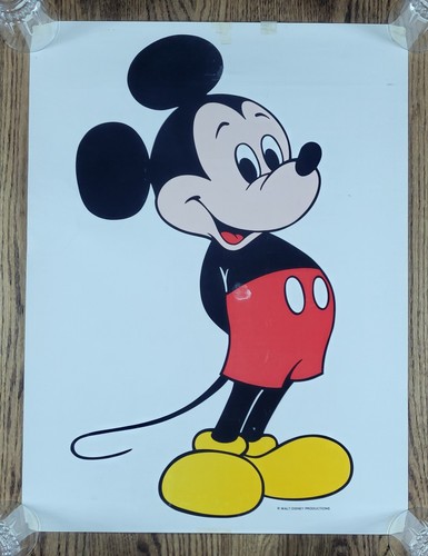 Poster vintage disney - poster, topolino
